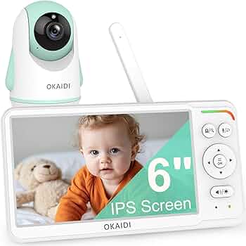 hikari★babyページ Amazon.com: OKAIDI Video Baby Monitor with Camera and Audio